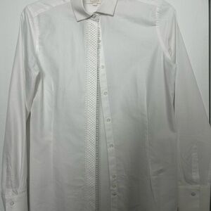 Elegant White Button Down Shirt for Women